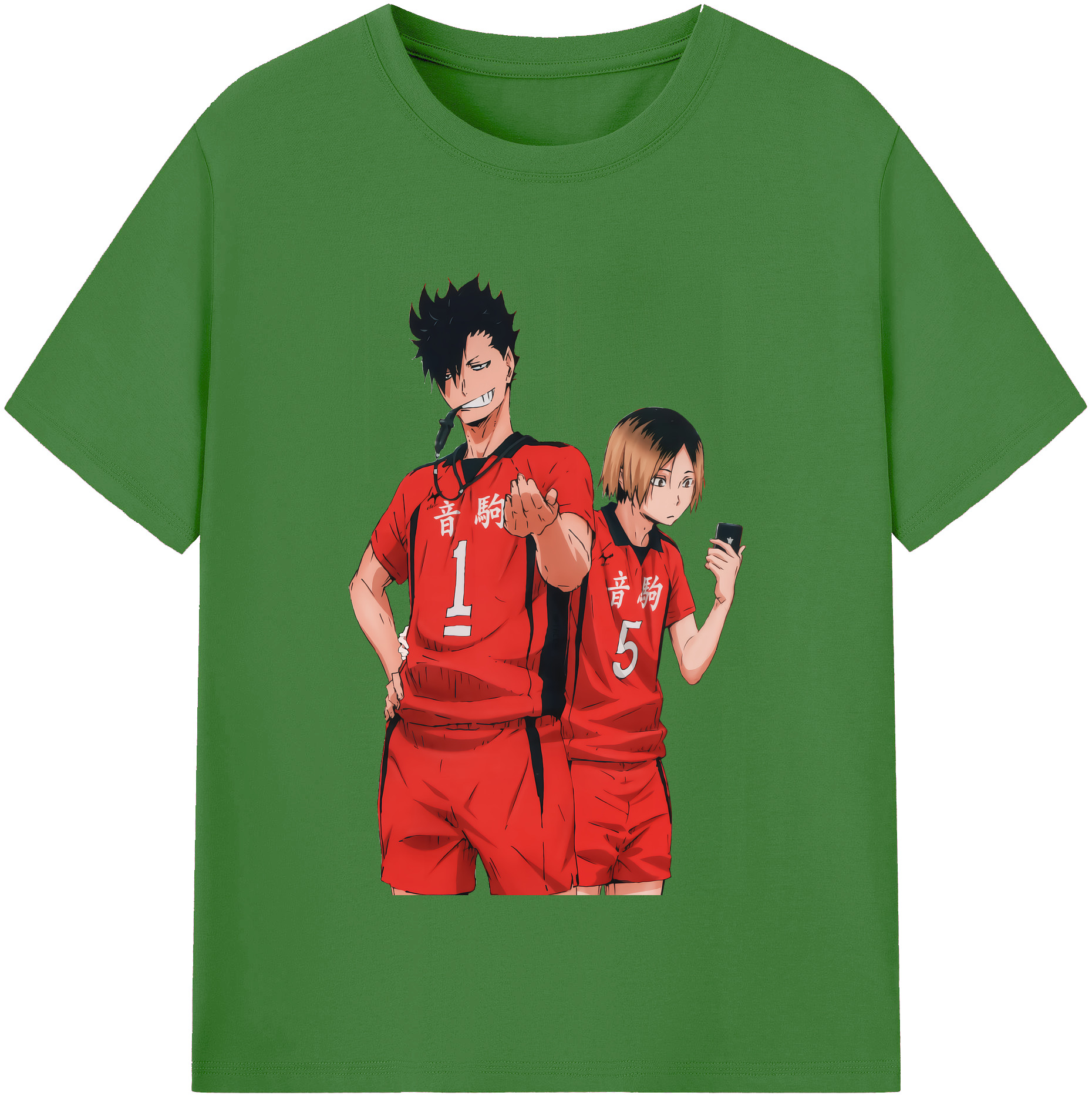 （画像用） ハイキュー!! Haikyu!! レディースカジュアルプリントTシャツ（綿100％）